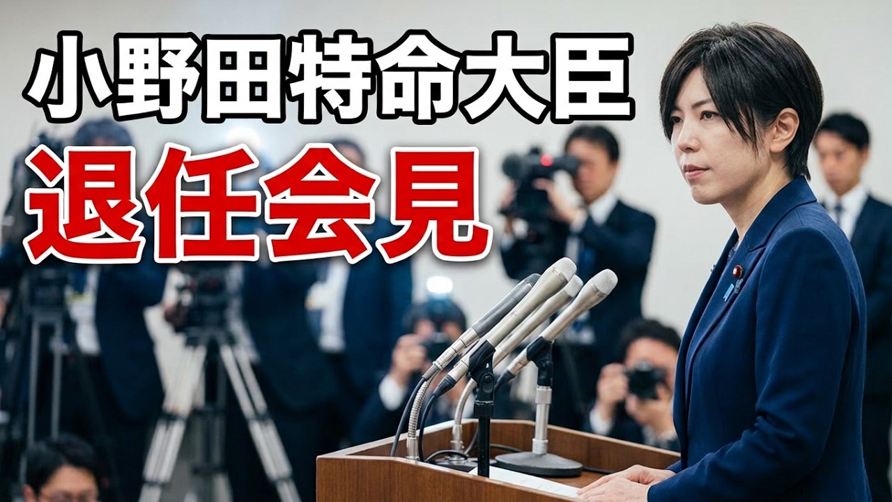 Minister of State for Special Missions, Onoda] Resignation Press
