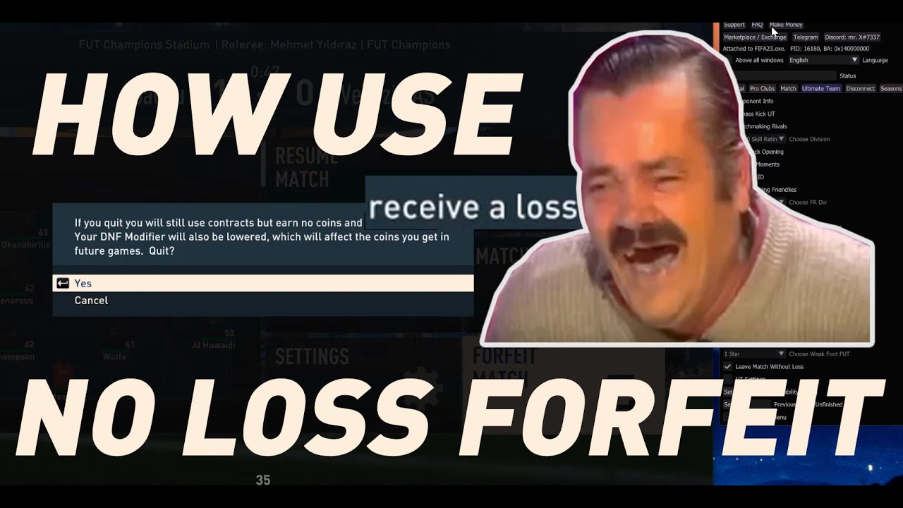 FIFA 23 | How Use Leave Match Without Loss, No Loss Forfeit - YouTube
