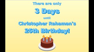 My 25th Birthday Countdown Day 25 (3 Days Left Until My Birthday)
