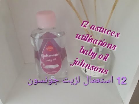  12         utulisations baby oil johnsons