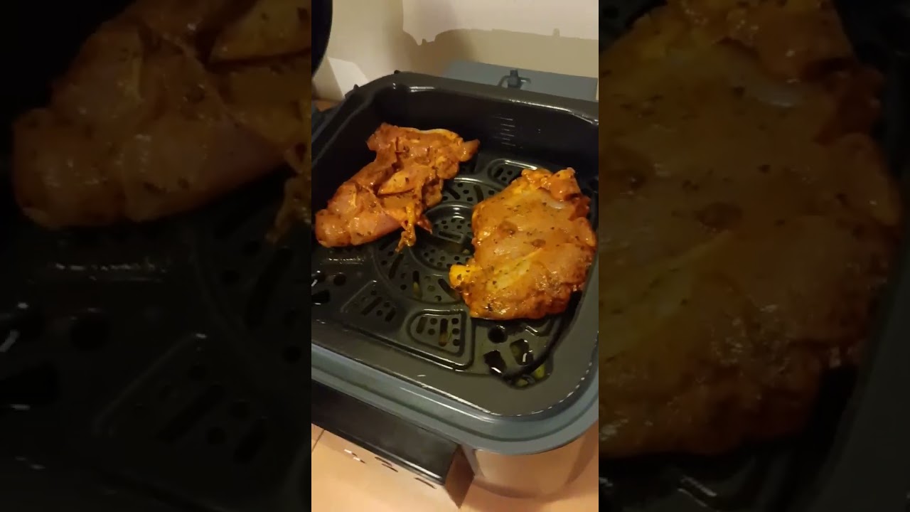 filets de poulets et pomme de terre au ninja speddi.