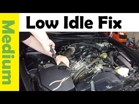 how-to-fix-low-idle-on-your-car-(clean-electronic-throttle-body)-check-engine-vsc