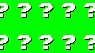 Question Mark - Free Green Screen Effect