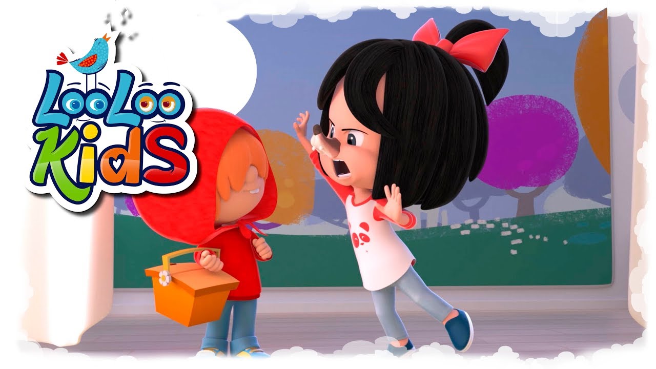 Five Little Wolves 🐺 Educational Songs for Children | LooLoo Kids