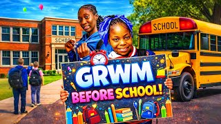 Grwm Before School Morning Routine With Malaysia Rakiyah