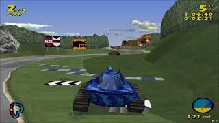 Tank Racer 1999 Full HD PC gameplay Bronze village level
