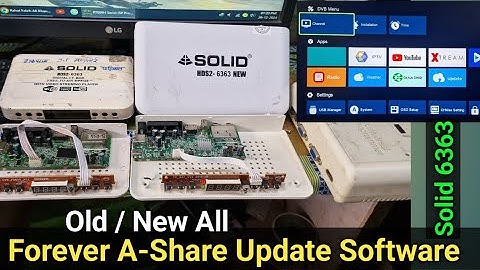 Solid 6363 Old/ New Forever A-Share Update Software