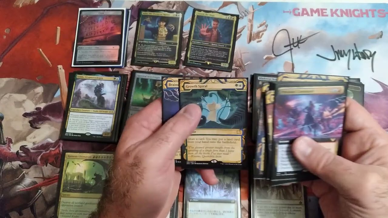 mtg stranger things commander deck Themed Magic The Gathering MTG Stranger Things Secret Lair