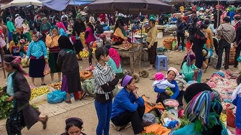Chợ Phiên Quyết Tiến Hà Giang Bán Toàn Đặc Sản Quý  | Miền núi tây bắc