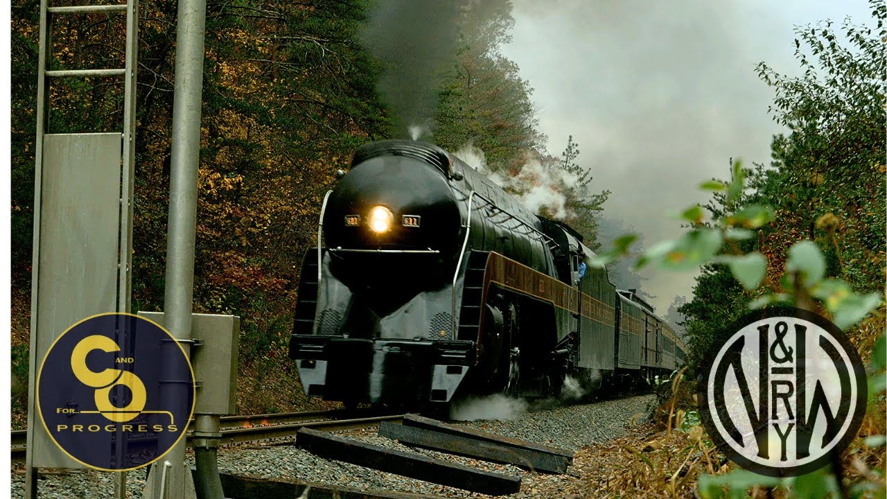 Norfolk & Western 611 | Mainline Steam to Staunton | Shenandoah Valley Limited 2025 [4K]