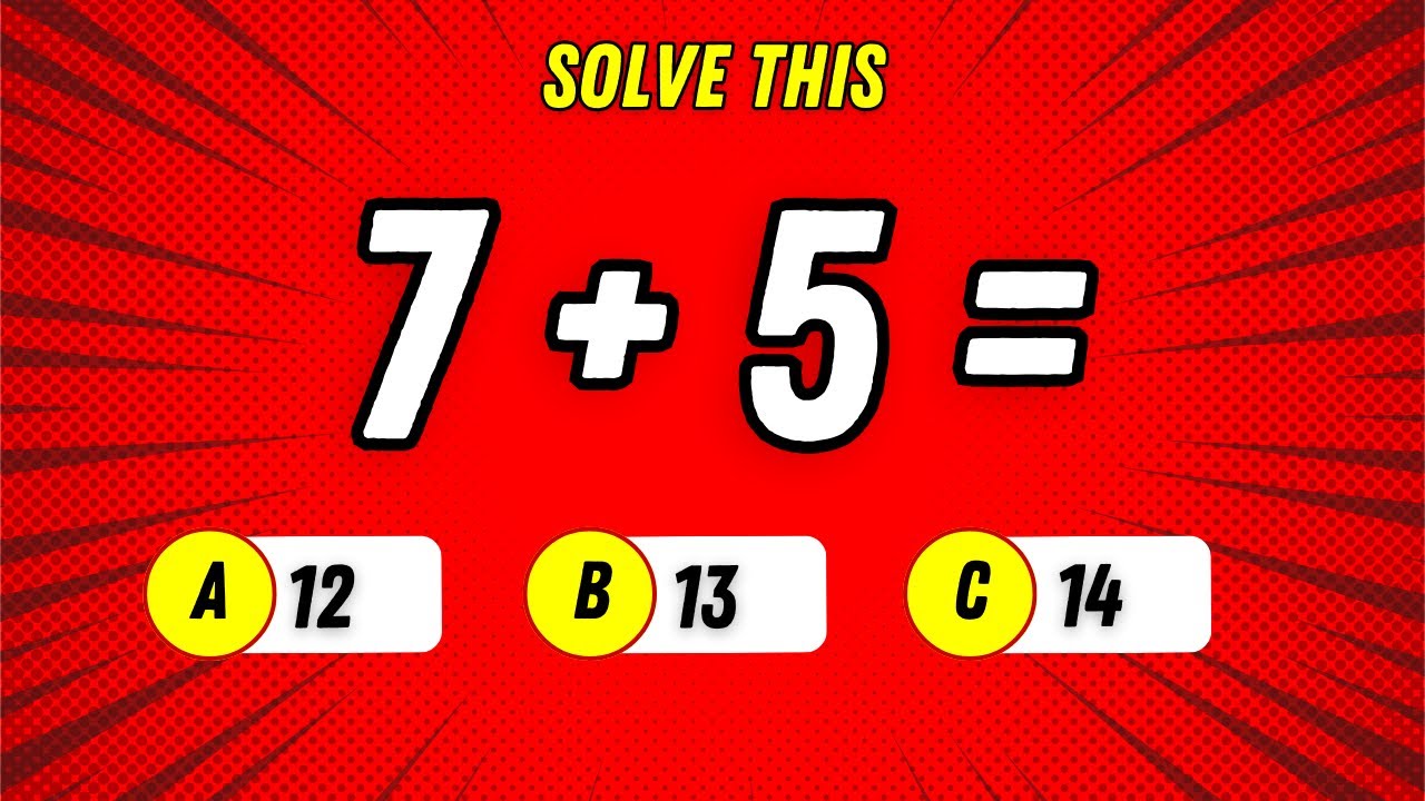 This Math Quiz Punishes Distraction 😵‍💫 | Easy Turns Tricky Fast | Quiz ...