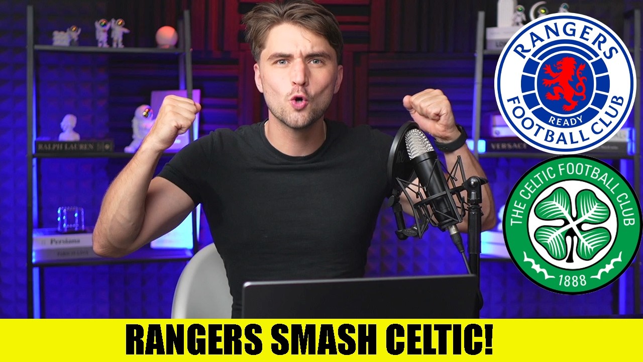 Rangers SMASH Celtic 3-0 In League Cup!