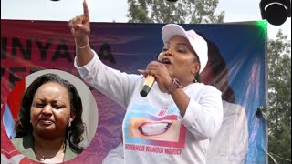 'WEWE NI MWIZI NA NITAKUPELEKA JELA!' PURITY NGIRICI TERRIFIES ANNE WAIGURU!!