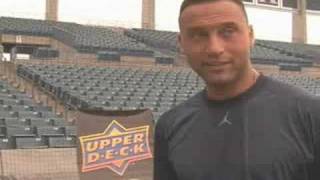 New York Yankee Derek Jeter with the Kids