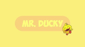 #1 Intro Motion Graphics Mr. Ducky AE - Archer VFX