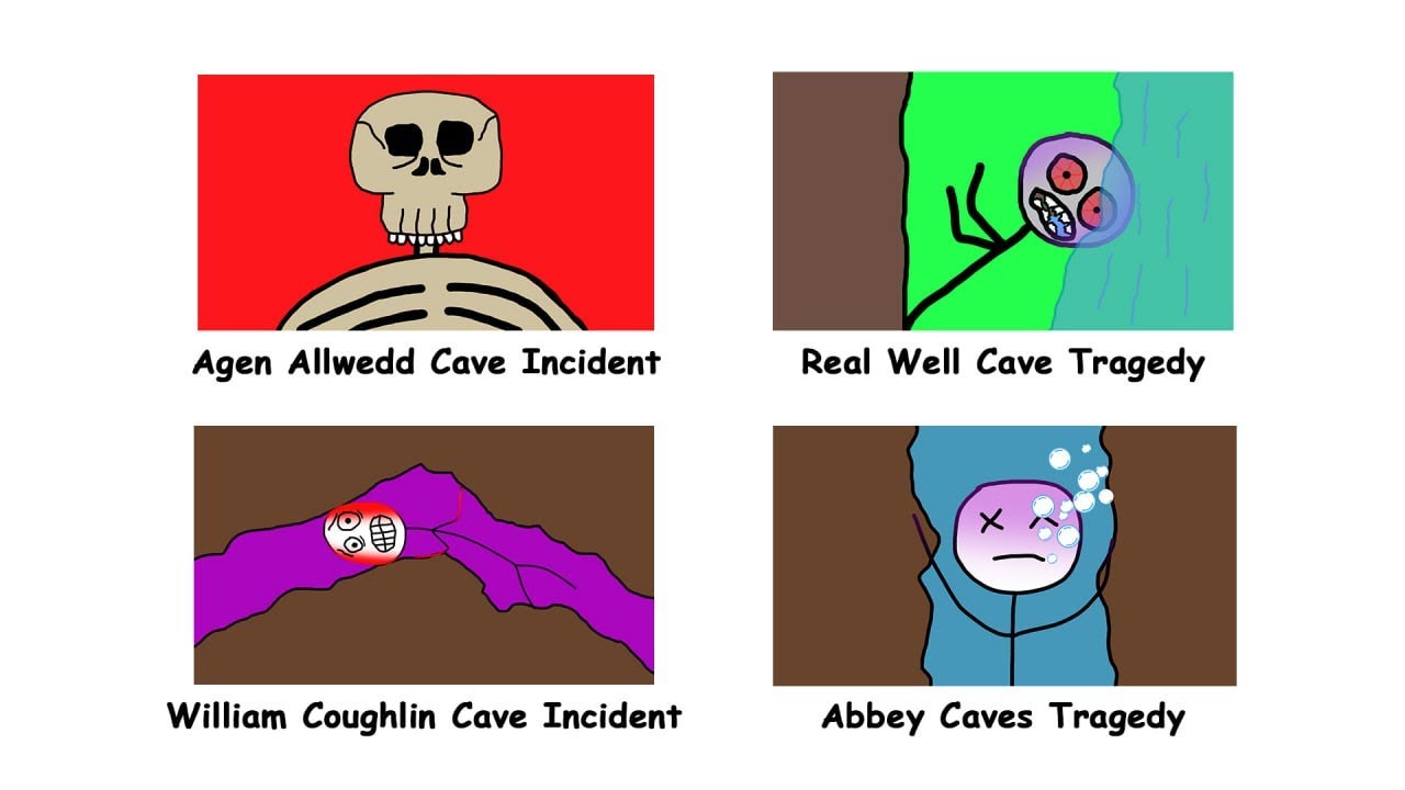 The Most Painful Cave Deaths Ever Record!!!