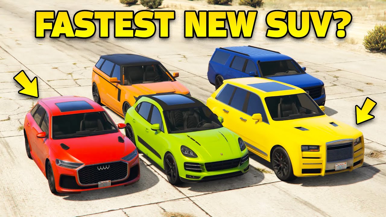 GTA 5 Online Which is Fastest New SUV? Top Speed, Acceleration YouTube