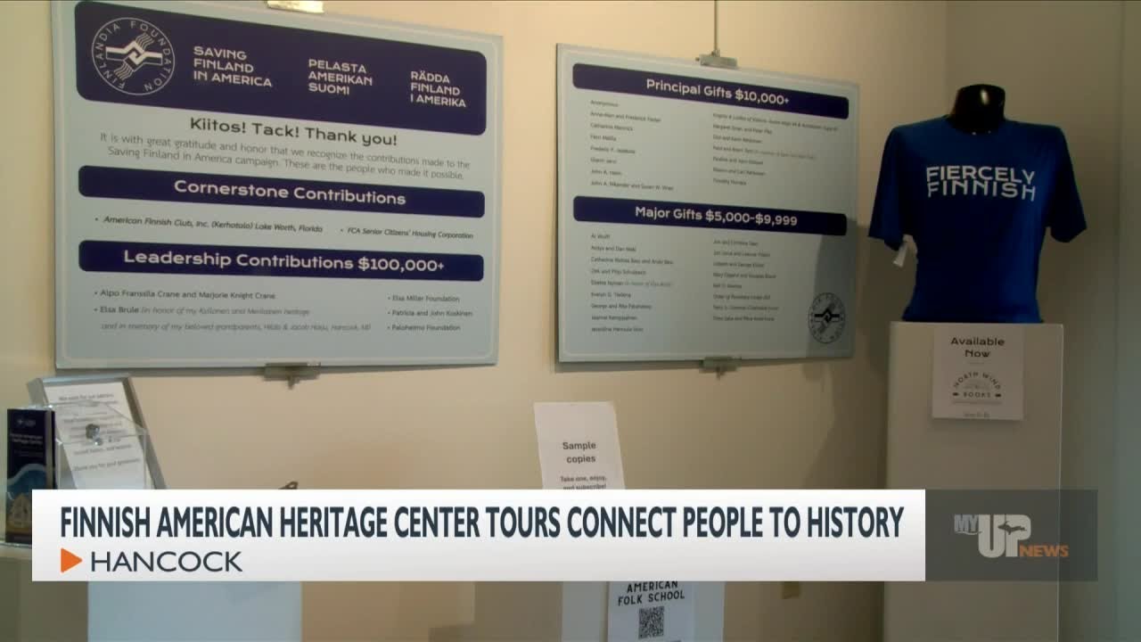 Tours of the Finnish American Heritage Center connect people with the Finnish American community