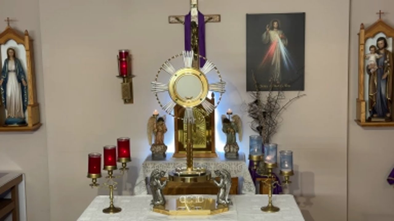 LIVE Eucharistic Adoration - Sisters of Divine Mercy