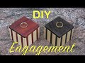 How I Made The Engagement Ring and Box I Used to Propose