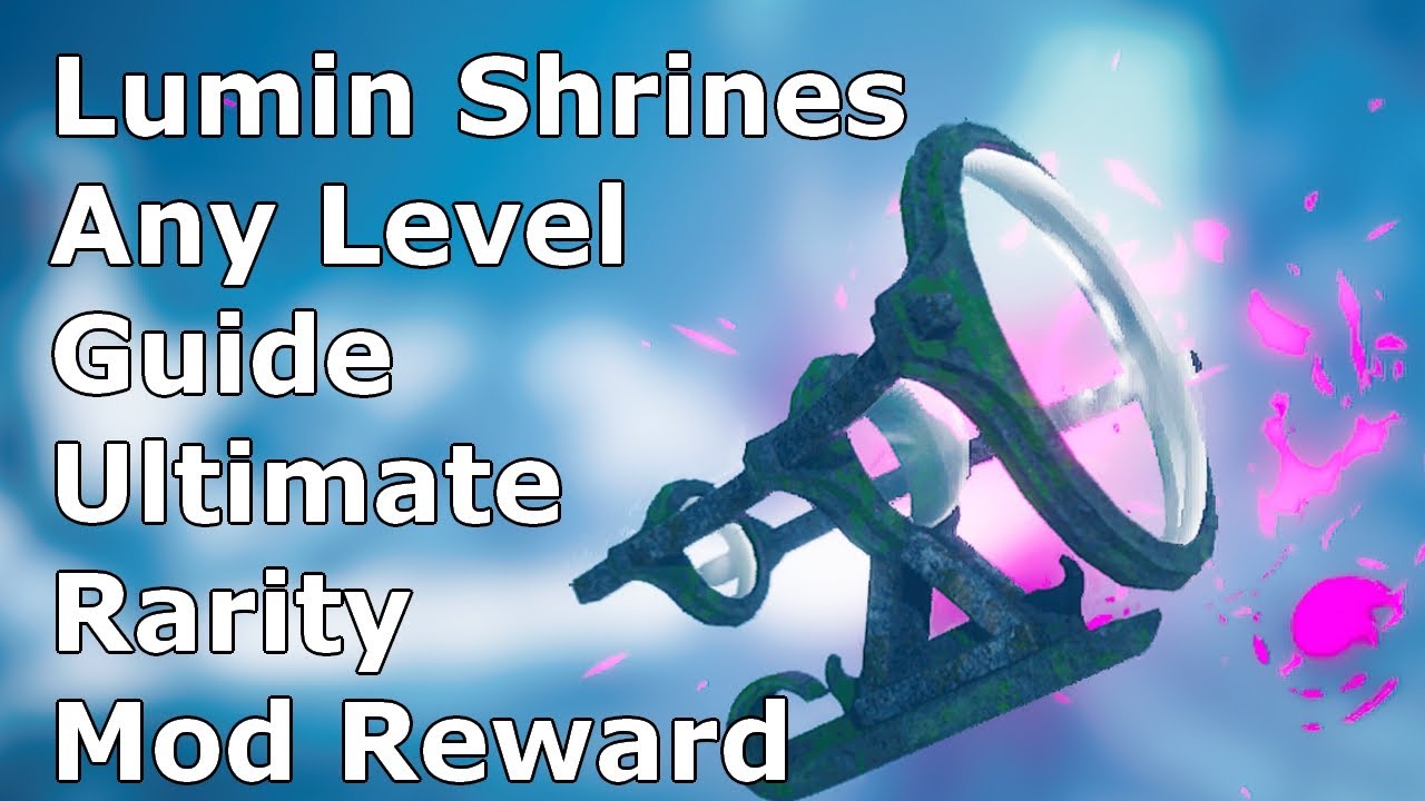 Biomutant Lumin Shrine Guide, Ultimate rarity reward, no gear required