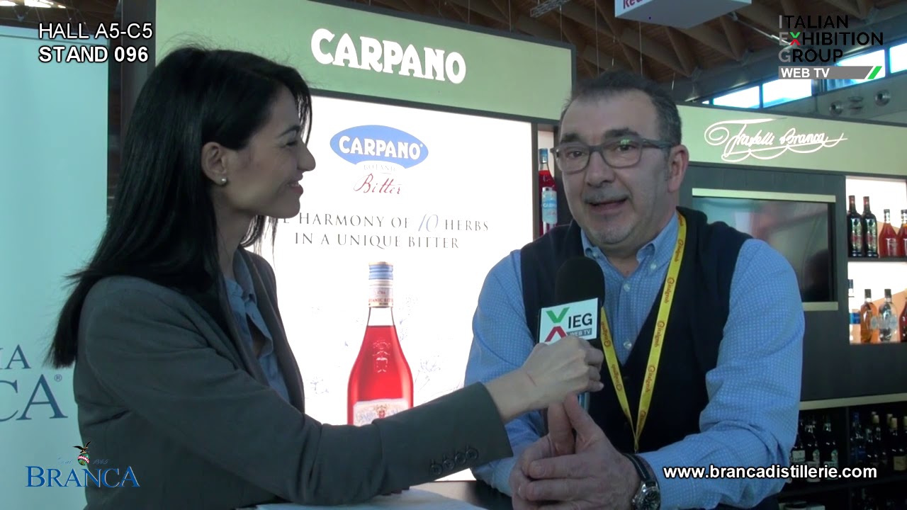 Beer & Food Attraction 2020 ● BRANCA DISTILLERIE presenta Carpano Botanic Bitter