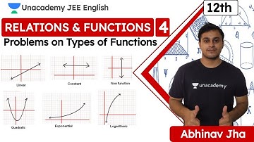 JEE: Relations & Functions L4 | Problems | Class 12 | JEE English | JEE Math | Abhinav Jha