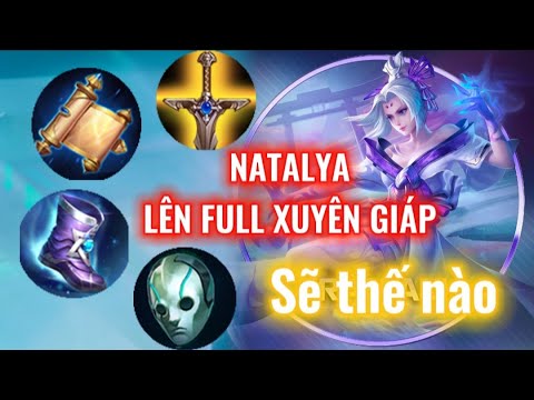 Sẽ ra sao khi Natalya lên full xuyên giáp | liên quân | Trâm anh nata