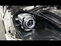 porsche macan headlight solution projector upgraded and details tutorial video