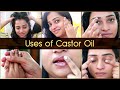 BEAUTY BENEFITS OF CASTOR OIL FOR SKIN AND HAIR - 7 USES FOR BEAUTIFUL HAIR & SKIN