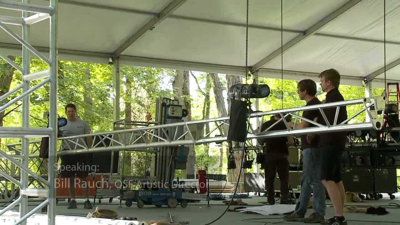 Bowmer in the Park. The story of the Angus Bowmer Theatre in 2011.