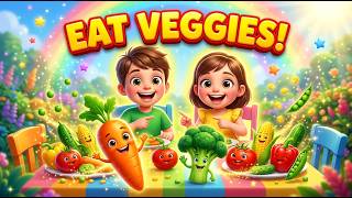 Hey Kids Eat Vegetables From Your Food! | CocoTV | Nursery Rhymes | Kids Songs