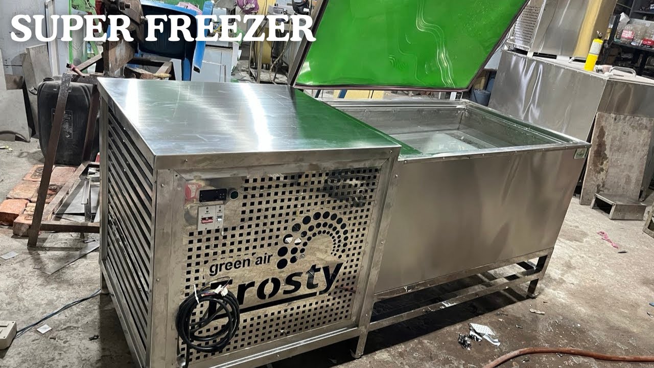 Ice Cream Freezer Machine | 3 Ton Deep Freezer | Green Air Frosty Test