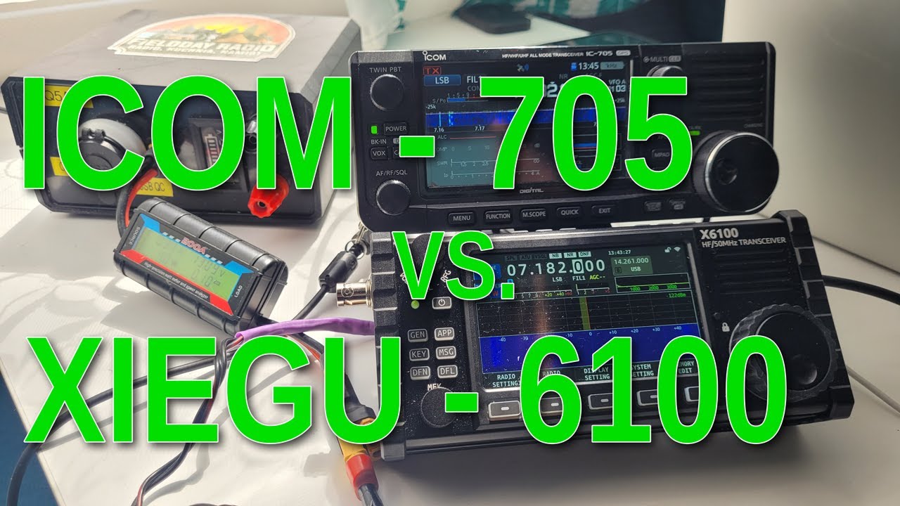 Xiegu 6100 vs. YouTube