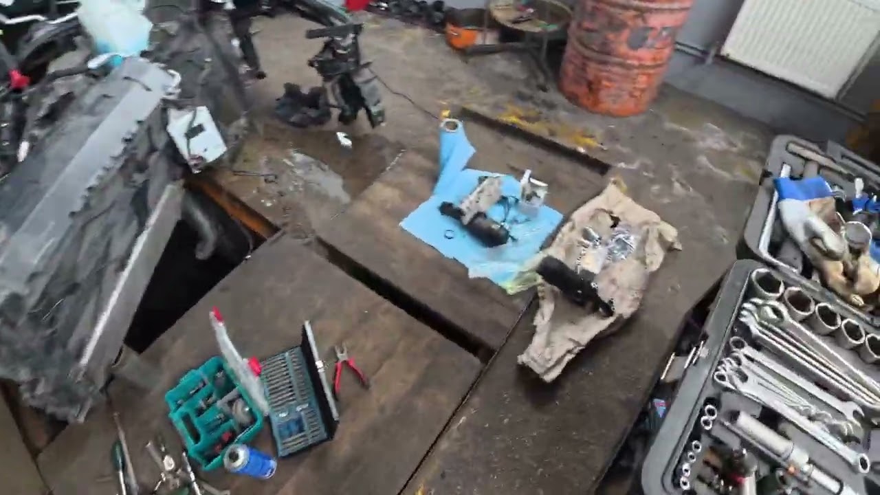 m 651 замена теплообменника!