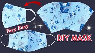 Very Easy Mask✅ Fast And Easy How to Make Breathable Face Mask Sewing Tutorial | 5 Minutes Diy Mask