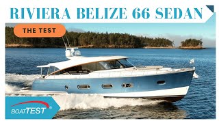 Riviera Belize 66 Sedan (2019-) Test Video - By BoatTEST.com Riviera Belize 66 Sedan (2019-) Test Video - By BoatTEST.com
