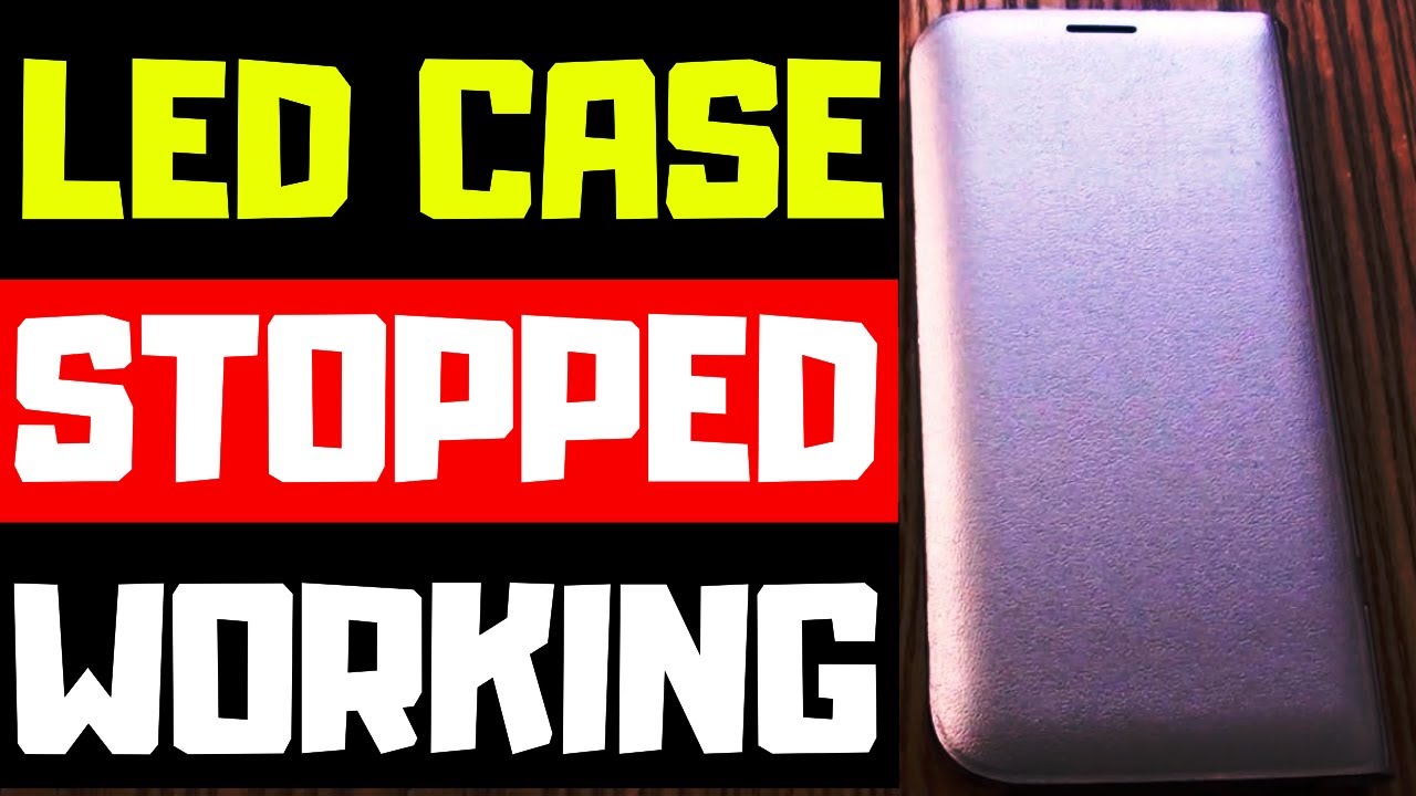 Galaxy LED Case, Cover Stopped YouTube