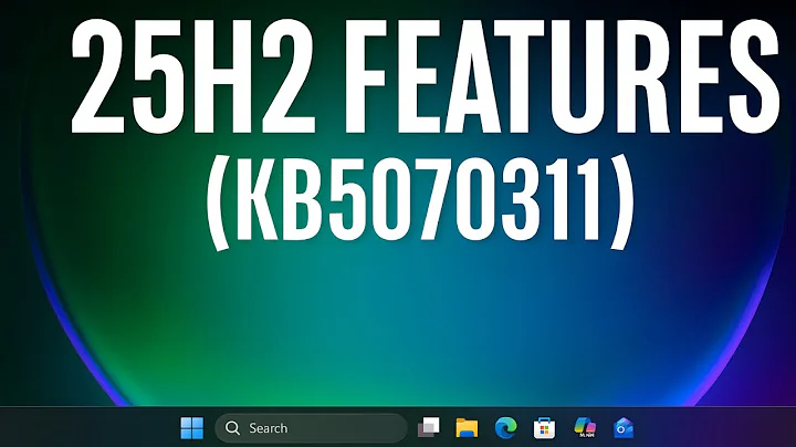 Windows 11 25H2 December Update (KB5070311): Dark Mode Fixes, New Settings & More