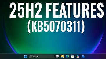 Windows 11 25H2 decemberupdate (KB5070311): oplossingen voor de donkere modus, nieuwe instellinge...