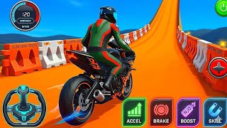 Mega Ramp Stunt Bike Simulator 3D - GT Bike Racing Motorcycle Game - Android Gameplay #2 screenshot 3