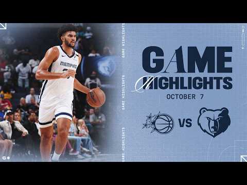 Memphis Grizzlies Highlights vs Orlando Magic