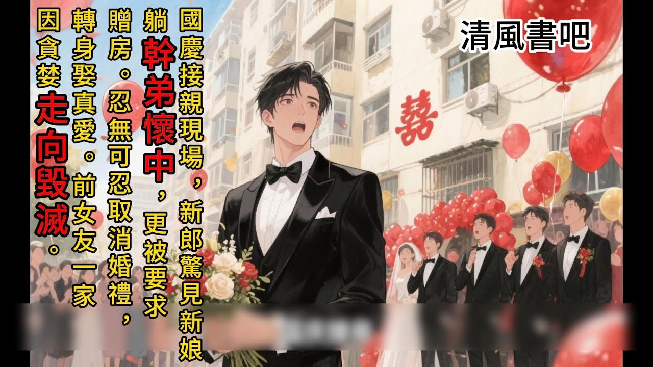 【一口氣看完】《國慶劫親：紅包雨中的背叛與逼房》10萬紅包接親，竟換來新娘與幹弟親密逼房！