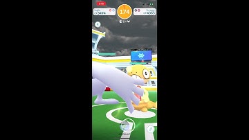 Pokemon Go - Tier 3 Scraggy raid duo w/ lv 43 amd 40