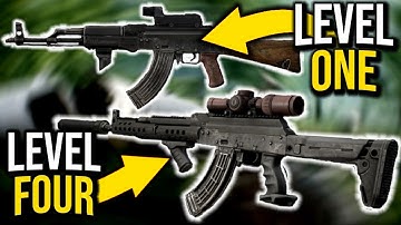 AKM Builds In 4 Levels Of Difficulty - Escape From Tarkov!