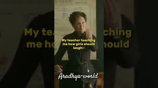 My Teacher Teaching Me How To Laugh As A Girl