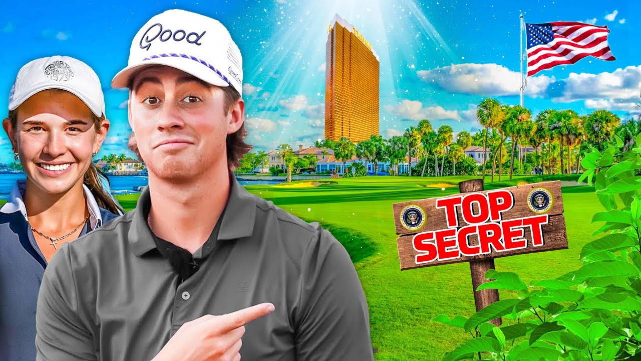 We Played Donald Trump's Secret Golf Course..