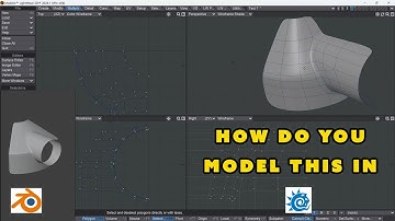 Blender-Inspired Boolean & Edge Bevel Workflow in Lightwave 3D