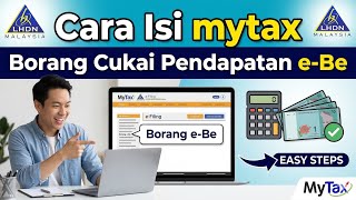 Cara Isi Mytax Cukai Pendapatan & Refund