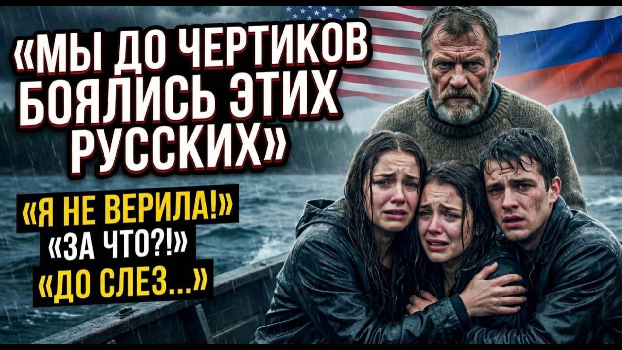 «МЫ ИХ БОЯЛИСЬ...»: Группа студентов из Оксфорда попала в шторм в России на Волге.